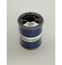 Bobine fil à broder BROTHER 300 m 007 Bleu de Prusse