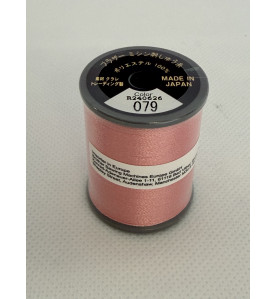 Bobine fil à broder BROTHER 300 m 079 rose saumon