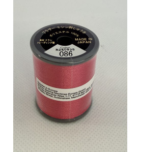 Bobine fil à broder BROTHER 300 m 086 rose foncé