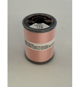 Bobine fil à broder BROTHER 300 m 124 Rose chair