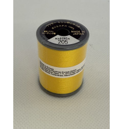 Bobine fil à broder BROTHER 300 m 205 Jaune