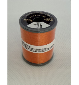 Bobine fil à broder BROTHER 300 m 126 Citrouille