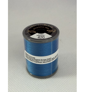 Bobine fil à broder BROTHER 300 m 420 Bleu électrique