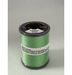Bobine fil à broder BROTHER 300 m 502 Vert menthe