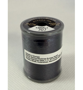 Bobine fil à broder BROTHER 300 m 707 Gris sombre