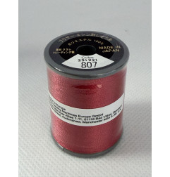 Bobine fil à broder BROTHER 300 m 807 Carmin