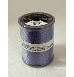 Bobine fil à broder BROTHER 300 m 607 Violet glycine