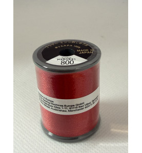 Bobine fil à broder BROTHER 300 m 800 Rouge