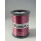 Bobine fil à broder BROTHER 300 m métallique 991 Rose foncé