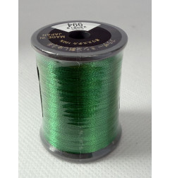 Bobine fil à broder BROTHER 300 m métallique 994 Vert
