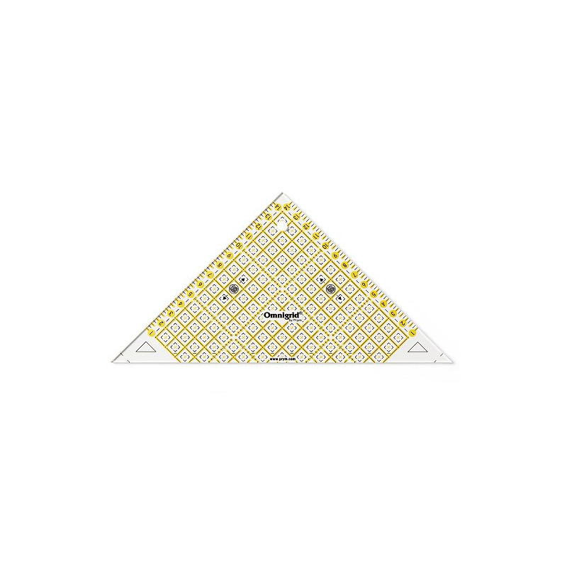 Règle triangulaire Omnigrid 15 cm 611314