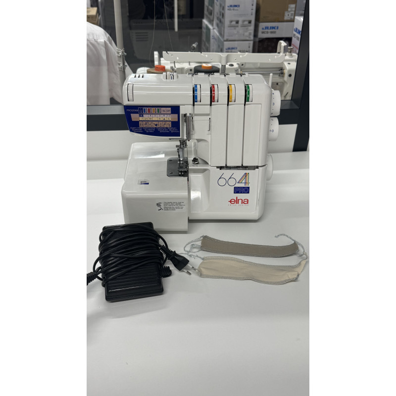 Surjeteuse ELNA 664 PRO OCCASION Garantie 6 Mois