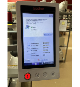Machine a broder BROTHER PR-1000e OCCASION Garantie 6 mois