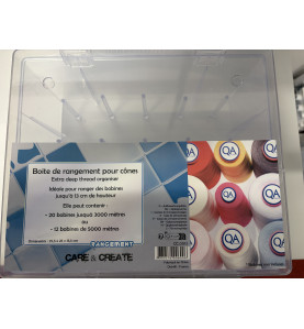 Boîte de rangement pour 20 cônes CARE & CREATE CC.0013