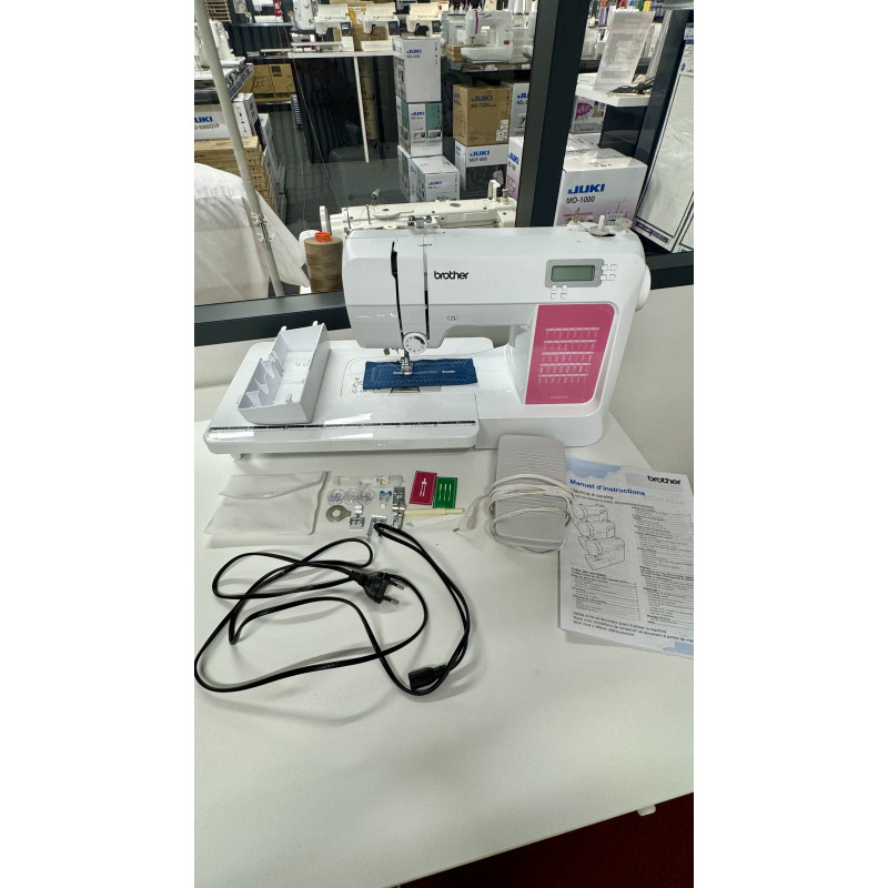 Machine à coudre BROTHER CS120 WTS OCCASION GARANTIE 6 MOIS