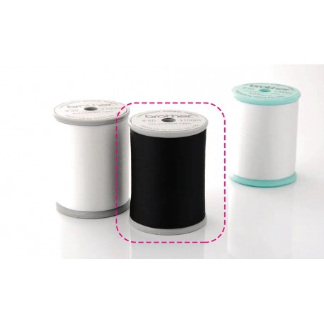 Bobine fil canette BROTHER (l'unité) pour combinés couture/broderie
