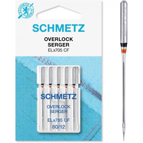 5 aiguilles ELX705 Schmetz surjeteuses 5 aiguilles ELX705 Schmetz surjeteuses