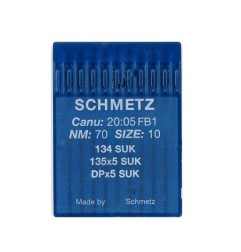 Paquet 10 aiguilles Schmetz DPx5 pour Juki TL2300 Sumato