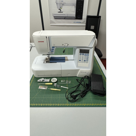 Machine à coudre JANOME SKYLINE S3 OCCASION Garantie 1 an