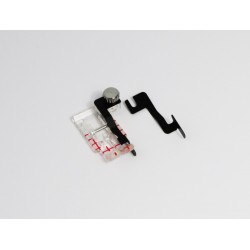 Pied transparent quilting avec guides ELNA 9 mm réf 202089201