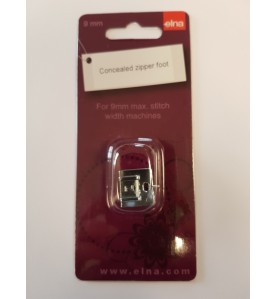 Pied fermeture invisible Z ELNA 9 mm réf 202156004