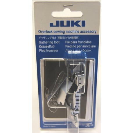 Pied fronceur JUKI MO-1000, MO-2000, MO-2500 et MO-3500 réf 40138121 Pied fronceur JUKI MO-1000, MO-2000, MO-2500 et MO-3500 réf 40138121