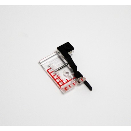 Pied transparent patchwork avec guide ELNA 9 mm réf 202239002