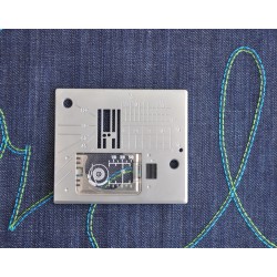 Plaque aiguille point droit ELNA Explore 3210 Jeans 503821009