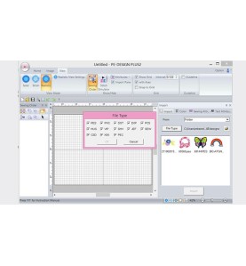 Logiciel de broderie BROTHER PE DESIGN PLUS 2