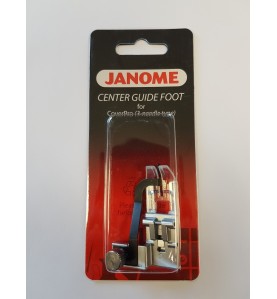 Pied avec guide central recouvreuse JANOME réf 795819108