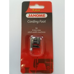 Pied cordonnet H JANOME 9 mm réf 202085001