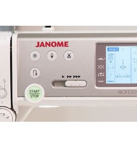 Machine à coudre JANOME MEMORY CRAFT 6700P + coffret Madeira offert