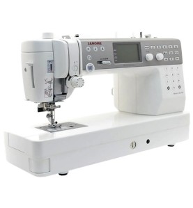 Machine à coudre JANOME MEMORY CRAFT 6700P + coffret Madeira offert
