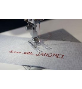 Machine à coudre JANOME MEMORY CRAFT 6700P + coffret Madeira offert