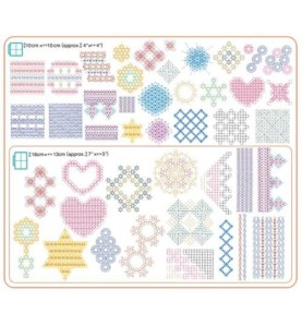 Clé usb BROTHER N° 014 Faux smocks réf BLECUSB14