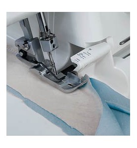 Pack 2 pieds passepoil 1/8 ET 3/16 pouce surjeteuse ELNA 202039011