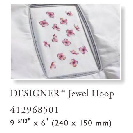 Cadre à broder Jewel Hoop 240 x 150 mm HUSQVARNA 412968501