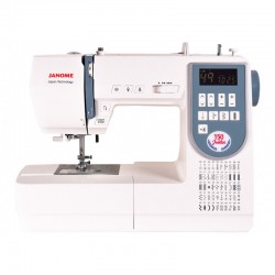 Machine à coudre JANOME JUBILEE 150 + coffret Madeira offert