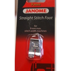 Pied point droit JANOME 9 mm réf 202083009