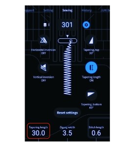 Machine à coudre JUKI HZL-UX8