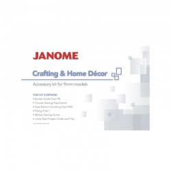 Pack Crafting & Home Decor 9 mm Janome 863403006