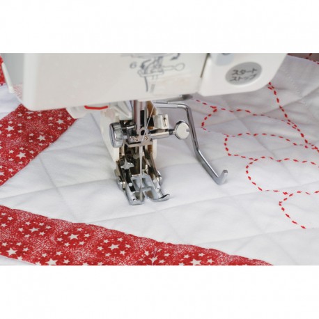 Pied double entraînement 7 mm support haut JANOME 200309008