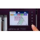 Ecran tactile couleur de la surjeteuse recouvreuse Pfaff Admire Air 7000