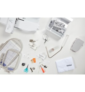 Machine à coudre et à broder BROTHER INNOVIS 2700 + Coffret 40 bobi...