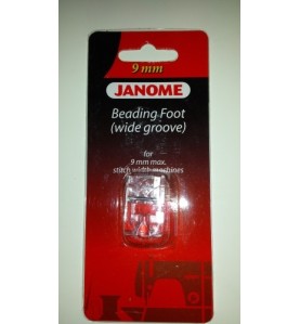 Pied pose perles larges Janome 9 mm 202098007