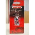Pied roulotté 6 mm JANOME 9 mm réf 202080006