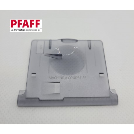 Couvercle de plaque PFAFF Quilt Expression 720 réf 412963901