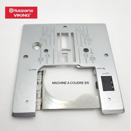 Plaque aiguille HUSQVARNA Emerald 116 et 118 réf 416037401