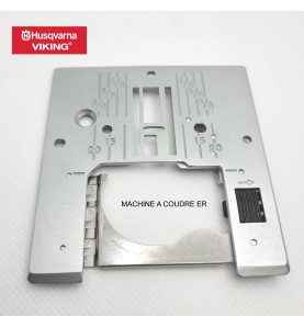 Plaque aiguille HUSQVARNA Emerald 116 et 118 réf 416037401