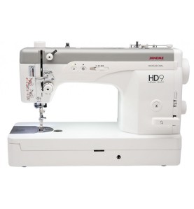 Machine à coudre JANOME HD9 Heavy Duty Professional + coffret Madei...